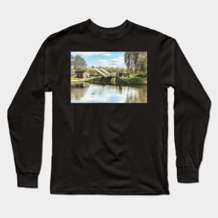 The Oxford Canal At Thrupp Long Sleeve T-Shirt